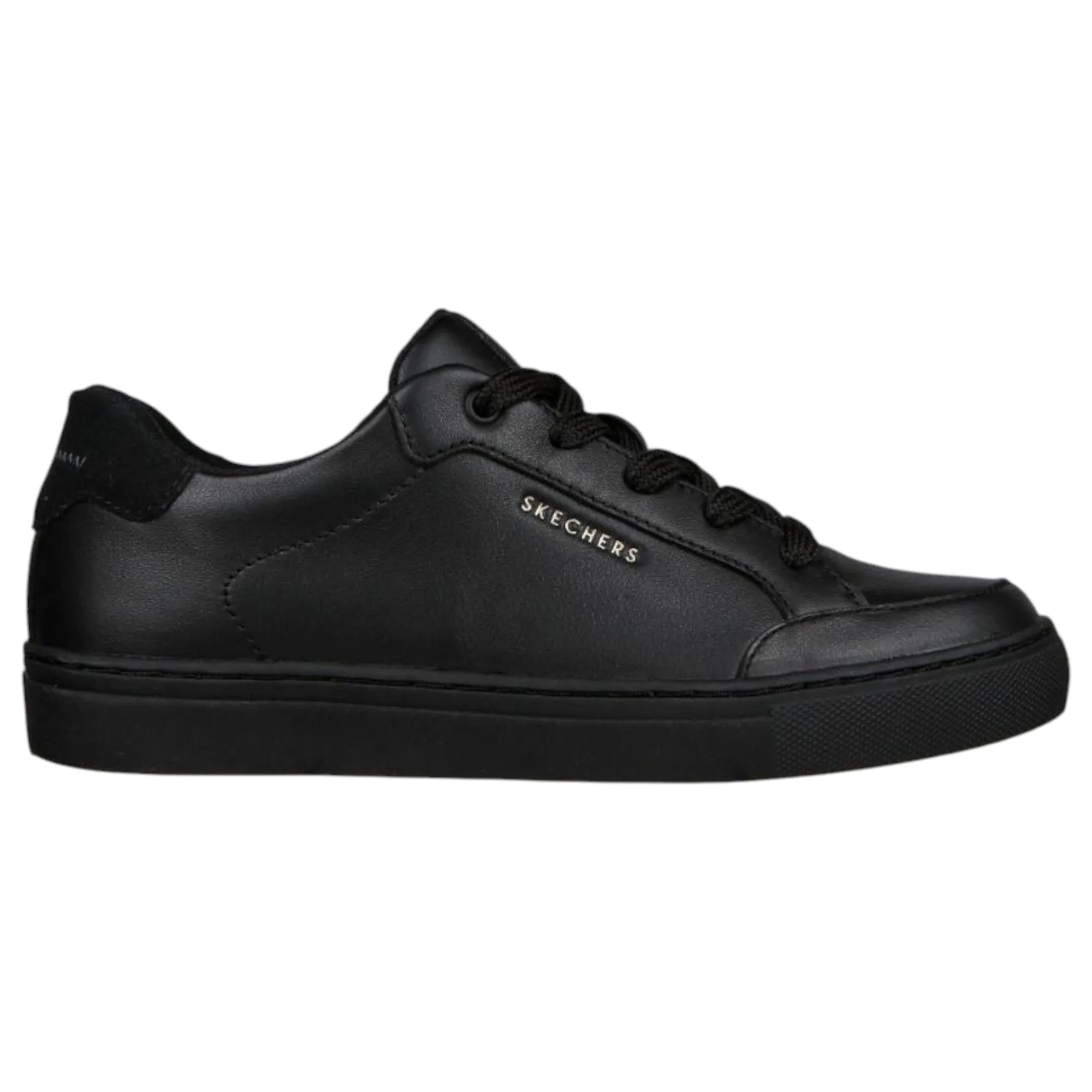 Womens Skechers Side Street Shoes Black/Black