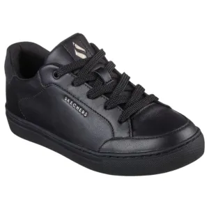 Womens Skechers Side Street Shoes Black/Black