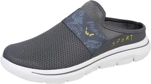 Womens Summer Breathable Mesh Slippers Mens Dress Shoes Mesh Casual Work Shoes White Platform Sneakers Platform Tennis Shoe Cross Trainer Shoe
