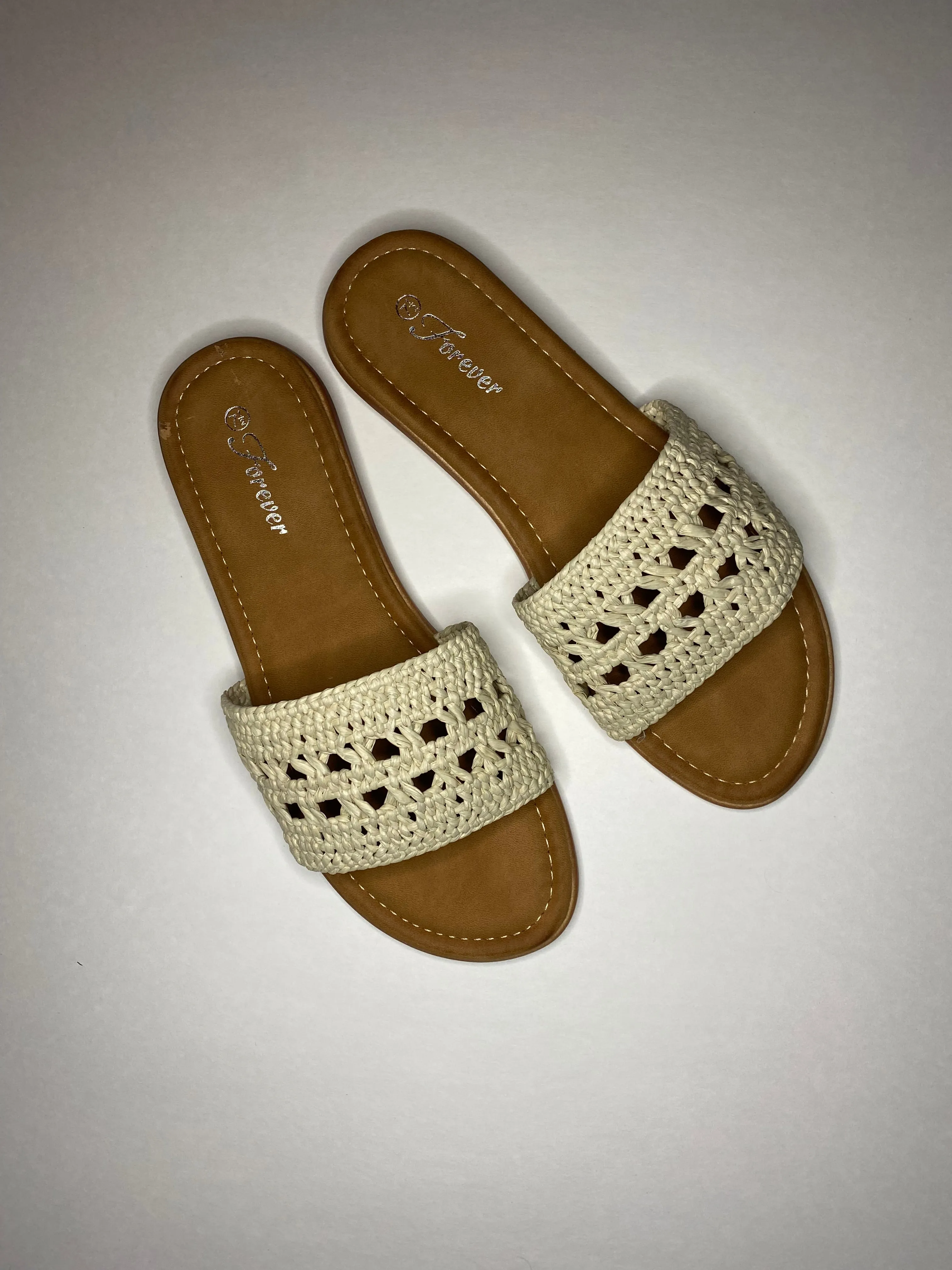Woven Sandal CREAM