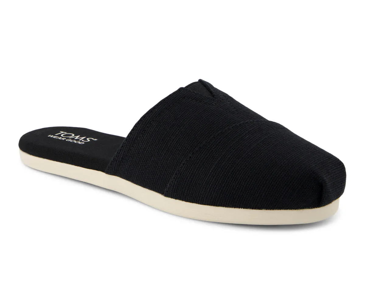 W's Alpargata Mule Heritage Canvas - Black