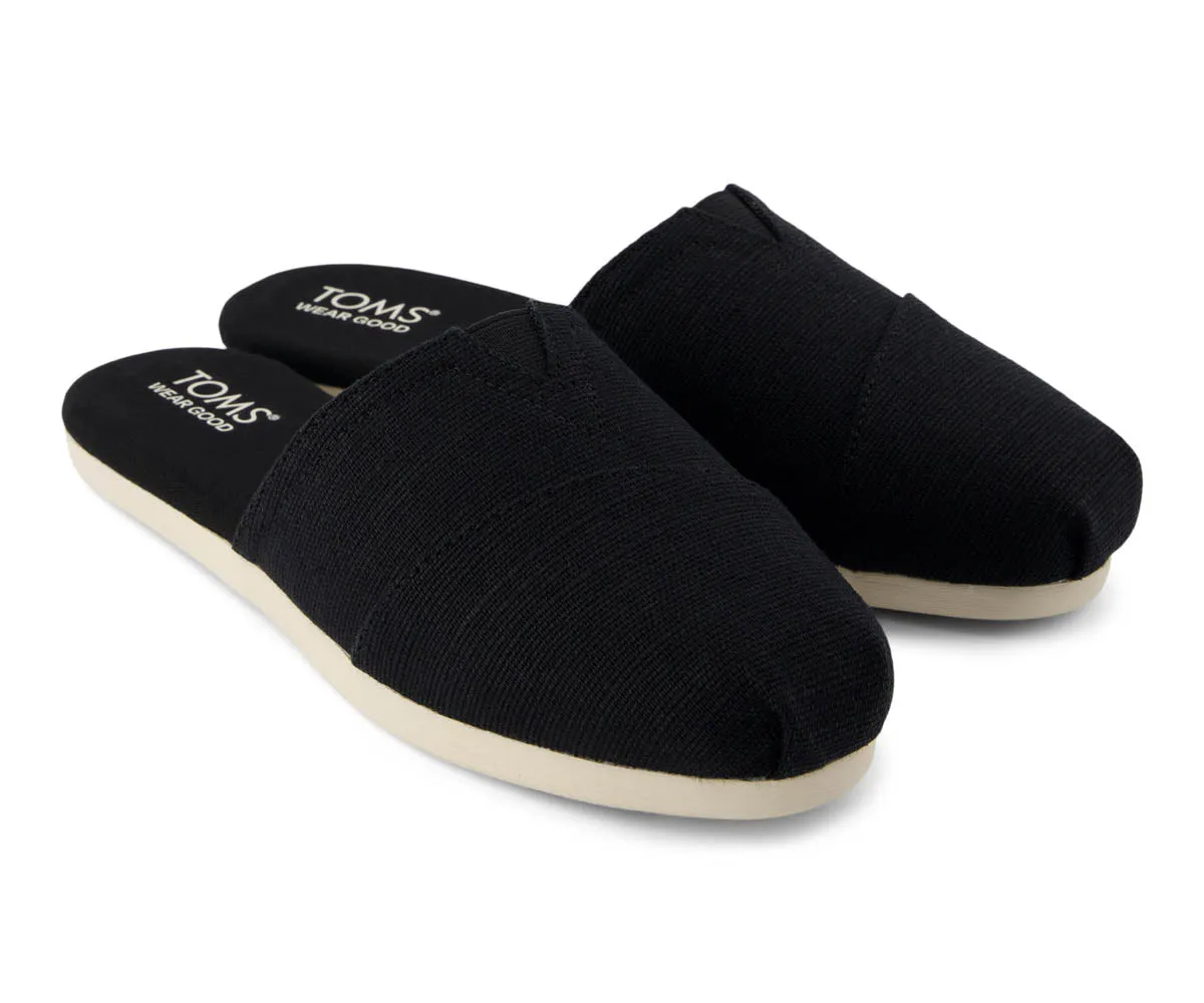 W's Alpargata Mule Heritage Canvas - Black