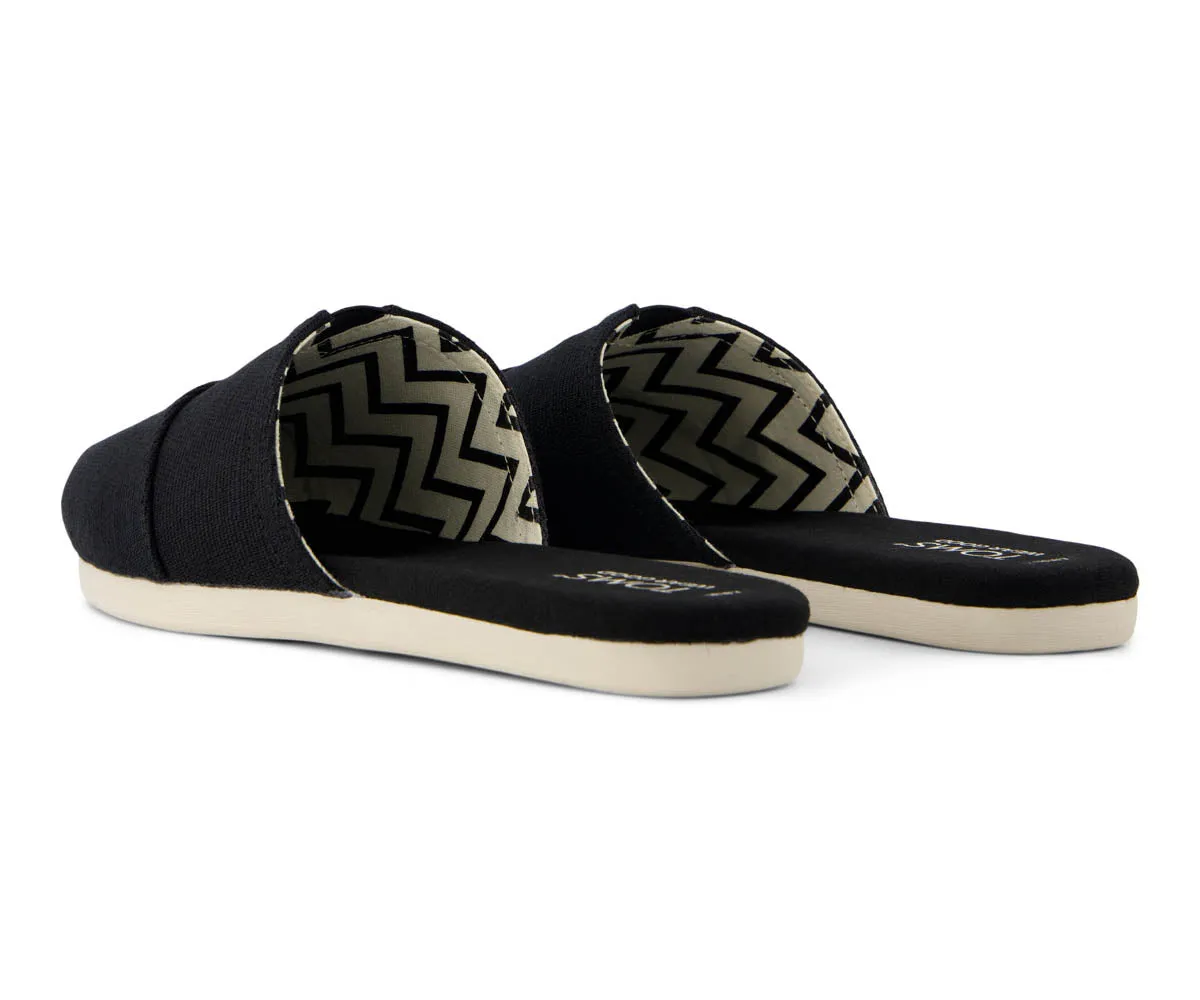 W's Alpargata Mule Heritage Canvas - Black