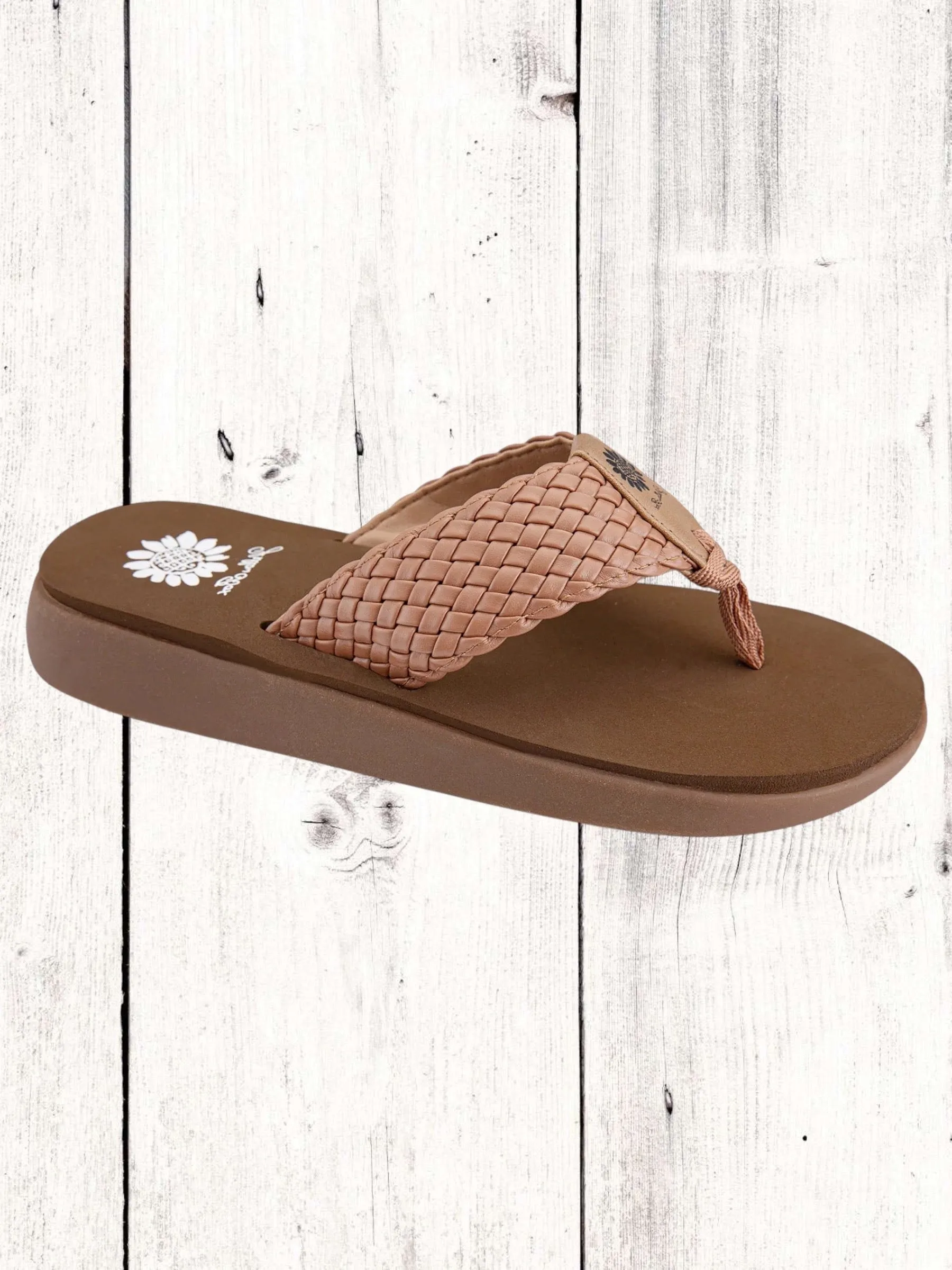 Yellow Box Gamma Flip Flops