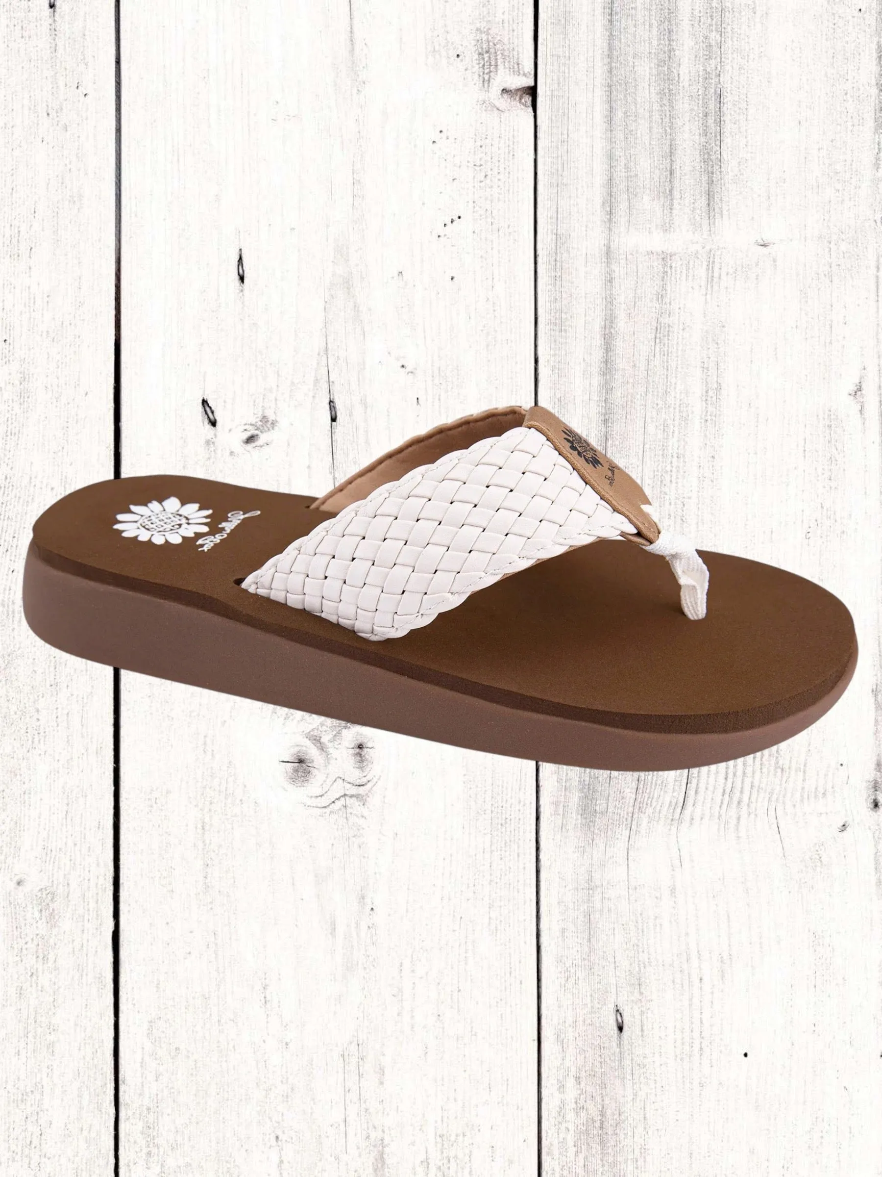 Yellow Box Gamma Flip Flops