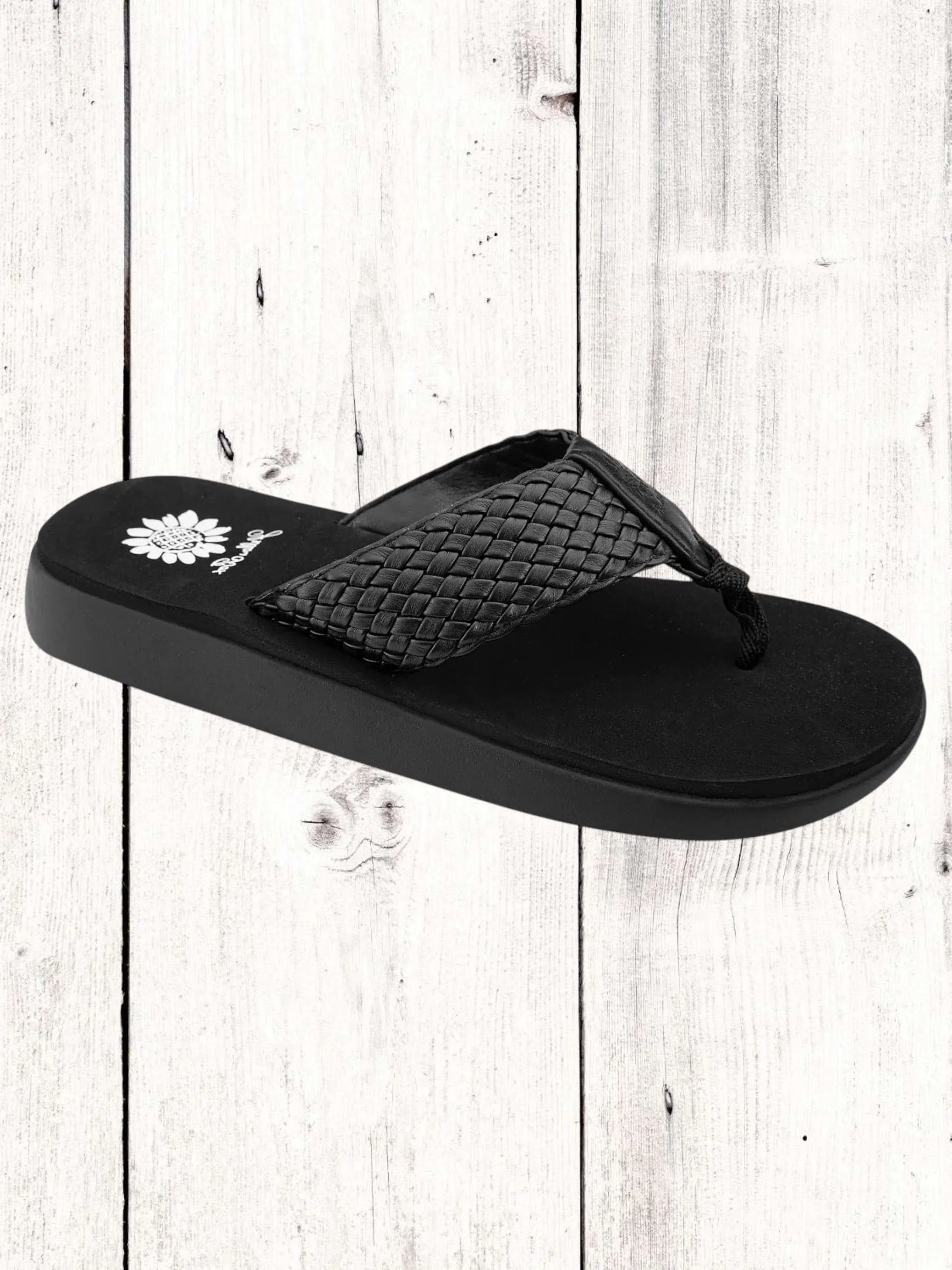 Yellow Box Gamma Flip Flops